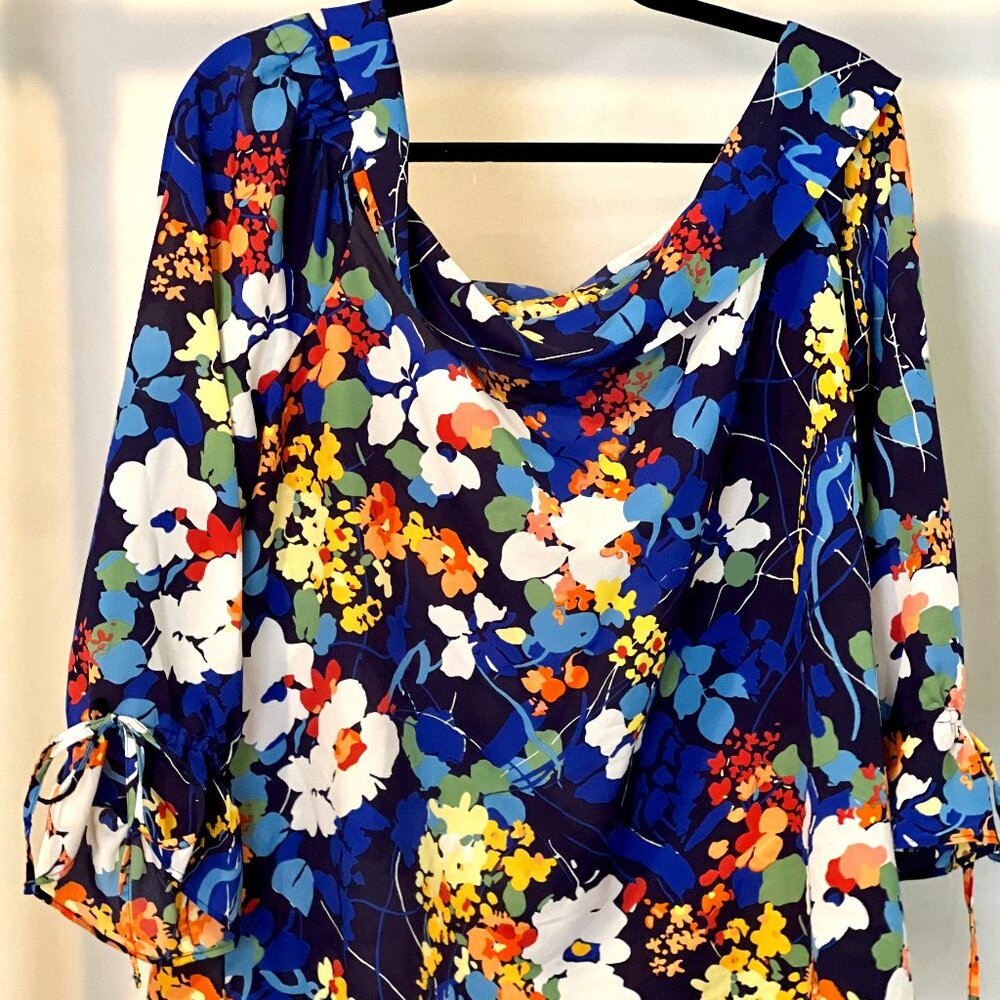 Banana Republic multi-color Floral Top
